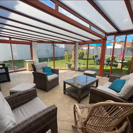 Maison Avec Veranda, Jardin Clos, 2 - Proche Centre Et Ocean - Fr-1-224c-338 Semesterbostad Saint-Jean-de-Monts