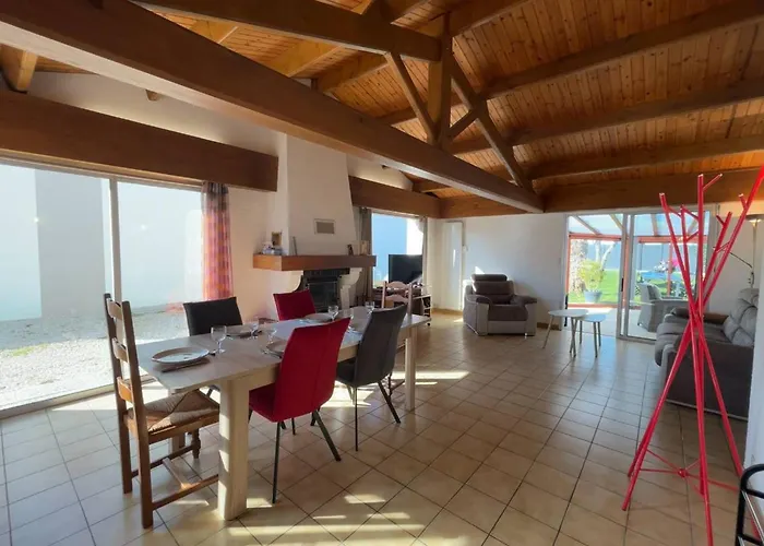 Maison Avec Veranda, Jardin Clos, 2 - Proche Centre Et Ocean - Fr-1-224c-338 펜션 *