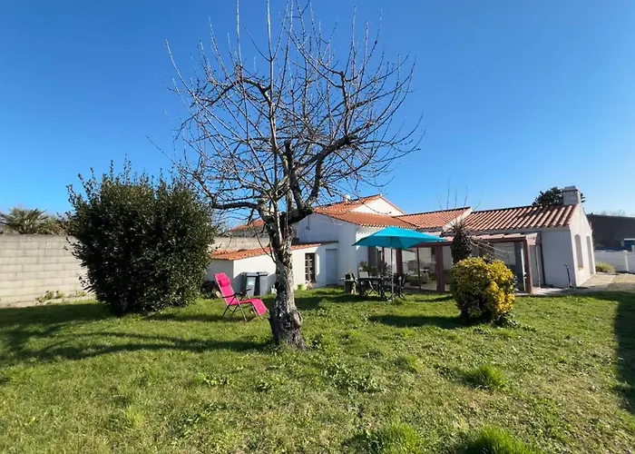 Maison Avec Veranda, Jardin Clos, 2 - Proche Centre Et Ocean - Fr-1-224c-338 * 생장드몽